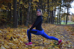 Rozciąganie przed biegiem