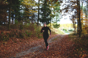 Wiolka Czurynska biegnie