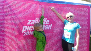 zawsze pierwsi Wiolka i Piotr