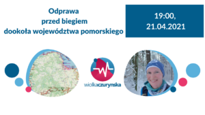 odprawa przed biegiem dookoła województwa