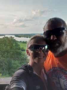 Widok z wieży w Wiosło Duże