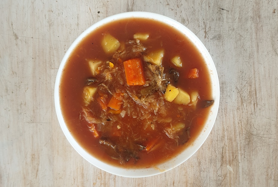 wegański kapuśniak