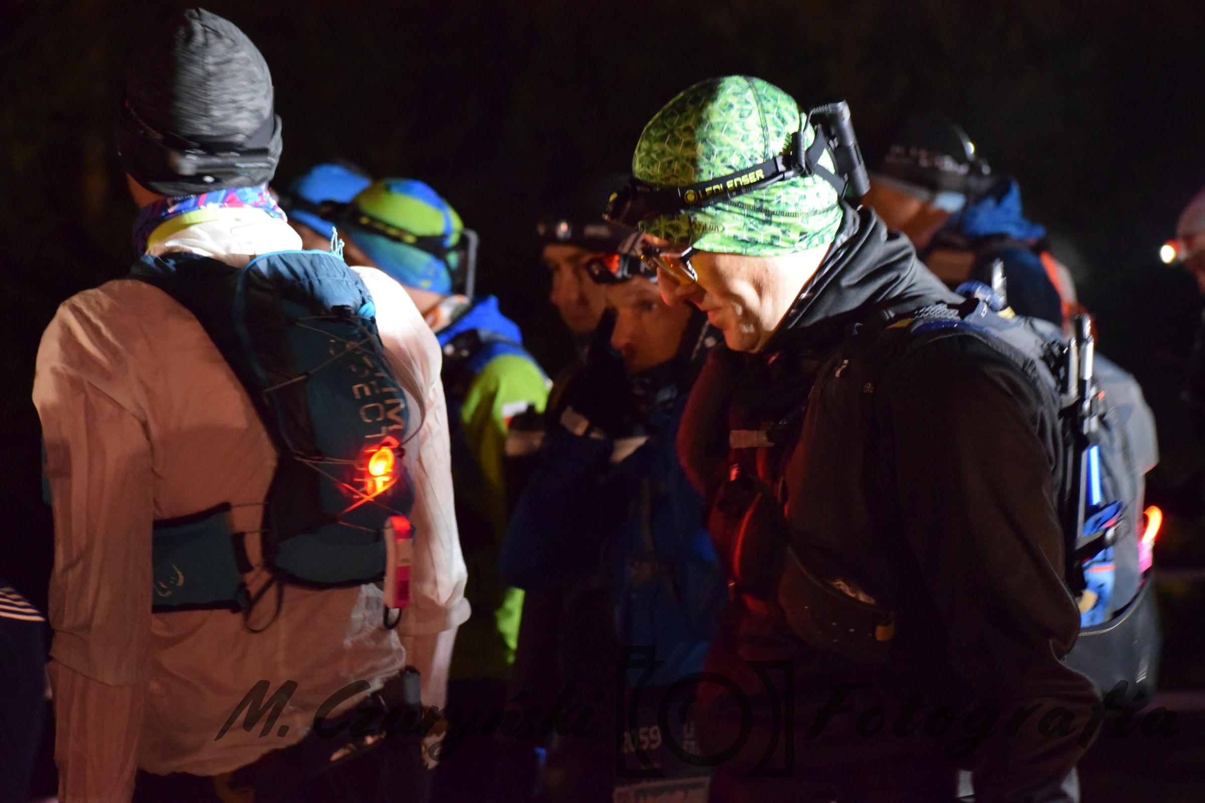 Łukasz Miazek na starcie